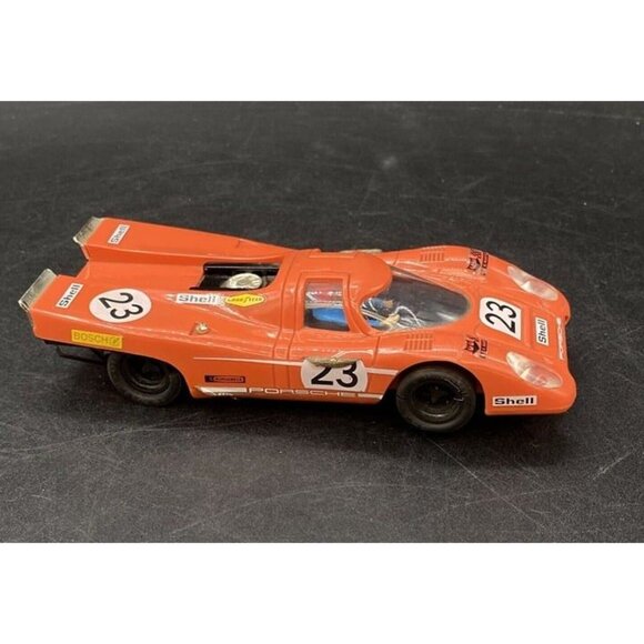 SCX Porsche 917 C46 #23 Red Slot Car Vintage PARTS - Picture 3 of 12
